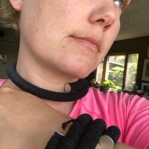 Chocker/Short Necklace Handmade Paper Necklace